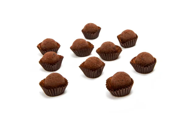 Cokelat coklat truffle — Stok Foto