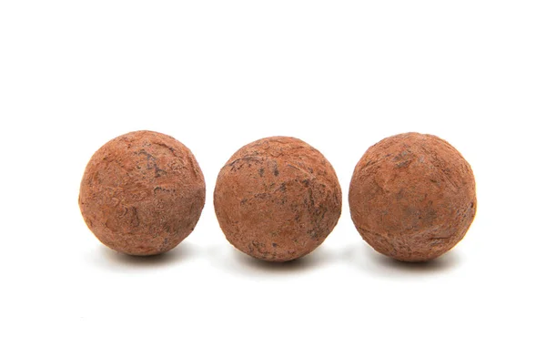 Bruine chocolade truffel — Stockfoto