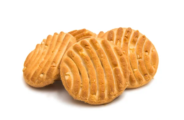 Galletas de mantequilla aisladas —  Fotos de Stock