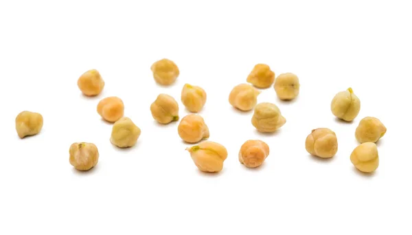 Chickpea isolated on white background — Stock Photo, Image