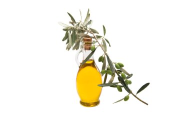 zeytinyağı ile zeytin dalı 