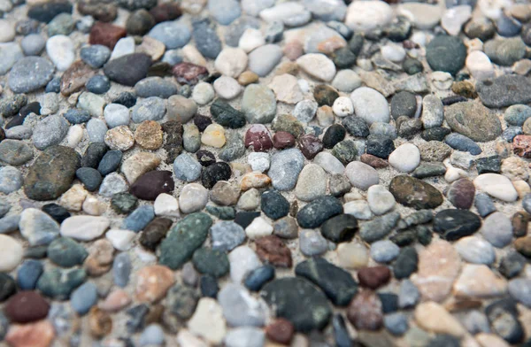 Background of pebbles close-up — Stock Photo, Image