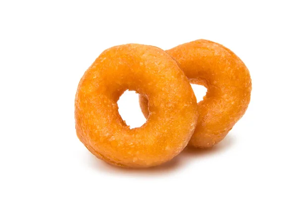 Kleine Donuts isoliert — Stockfoto