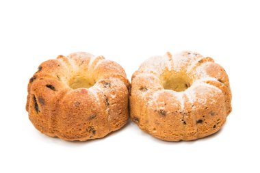 İzole üzümlü kek 