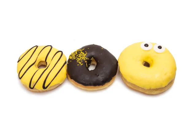 Bakery glazed donuts — Stock Photo, Image