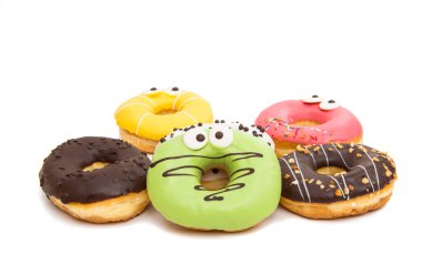 Çörek izole sır içinde 