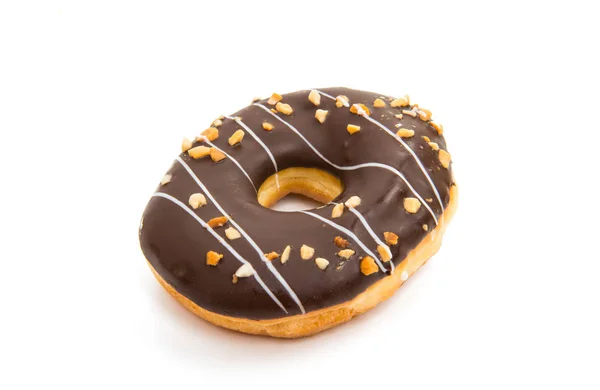 Donut in glaze isolated — Stock Photo, Image