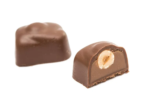 Chocolate caramelo aislado — Foto de Stock