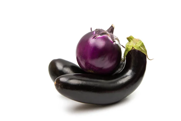 İzole patlıcan gurme gıda — Stok fotoğraf