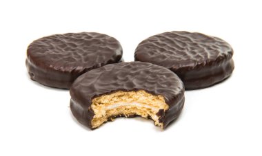 İzole hatmi ile çikolata kurabiye 