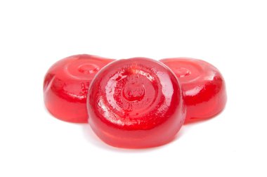 Kırmızı jöle şekerler 