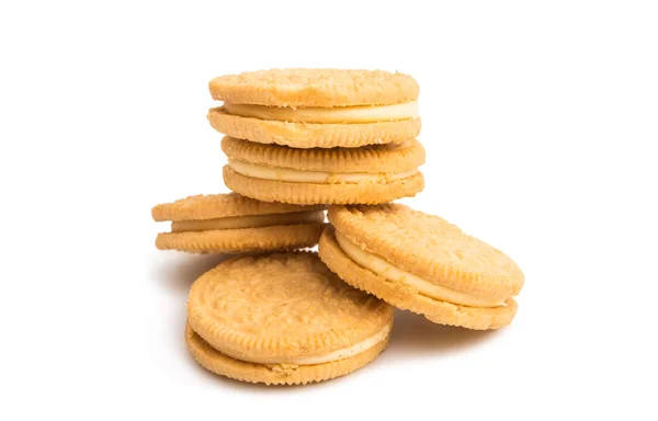 Cookies doble aislado — Foto de Stock