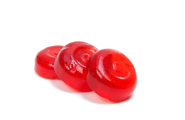 Red jelly candies — Stock Photo, Image