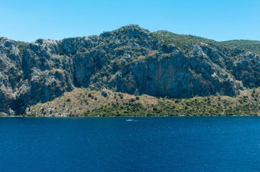 Ege kıyılarının manzara
