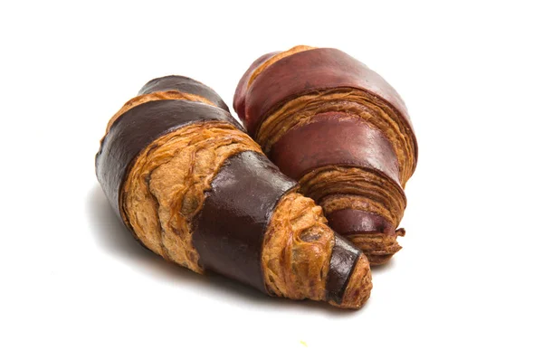 Croissant brown isolated — Stock Photo, Image