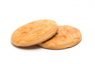 İzole kurabiye pasta 