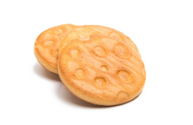 İzole kurabiye pasta 