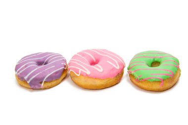 çörek izole sır içinde 