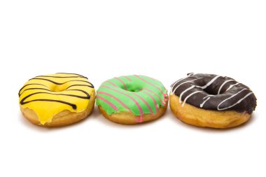 çörek izole sır içinde 