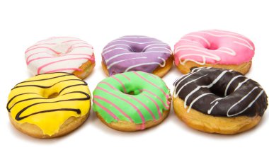 çörek izole sır içinde 