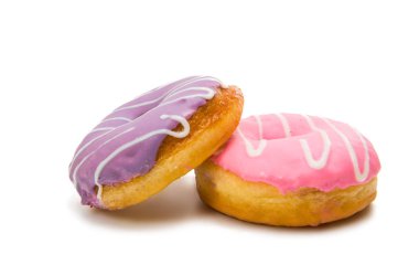 çörek izole sır içinde 