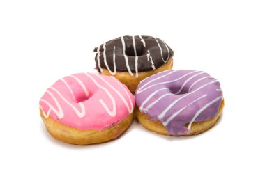 çörek izole sır içinde 