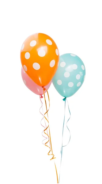 Colorful balloons isolated — Stock Photo, Image