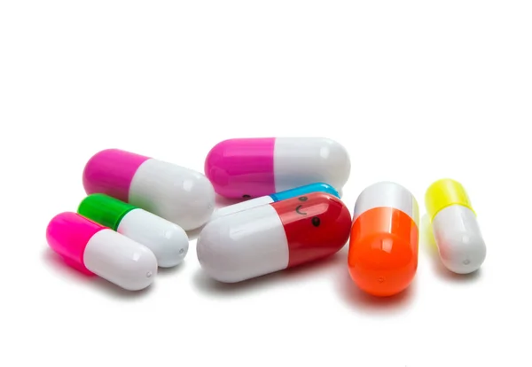 Medicina pillole capsula — Foto Stock