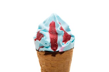 Waffle bardağında dondurma 