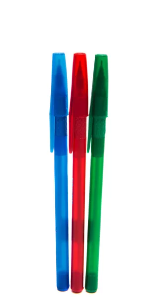 Colored pens isolated — Stock Photo, Image