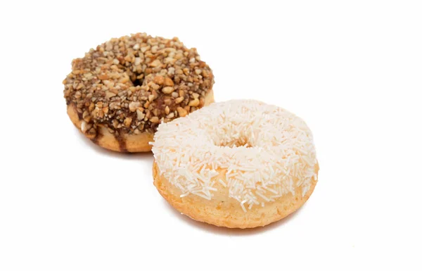 Donuts circle isolated — Stock Photo, Image