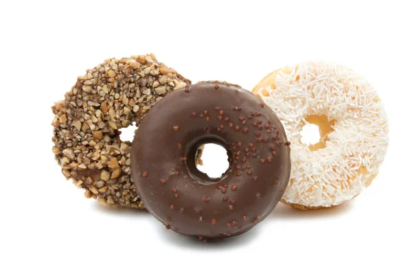 Donuts circle isolated — Stock Photo, Image