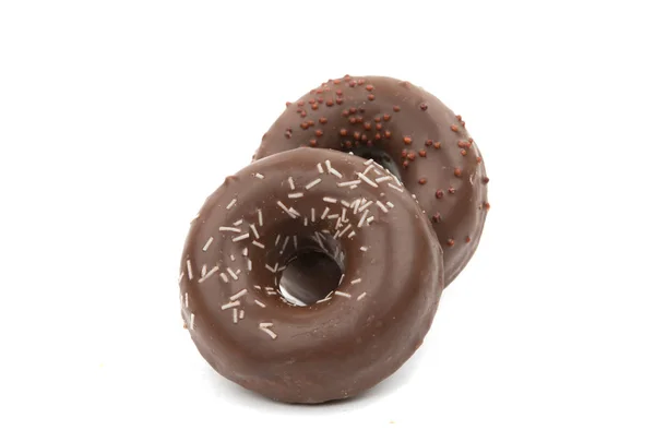 Donuts Kreis isoliert — Stockfoto