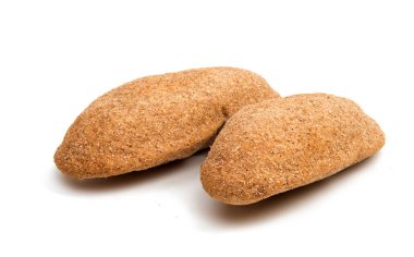 Çörekler izole pişmiş 