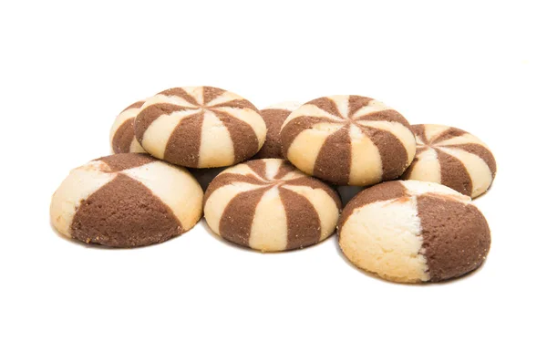 Çizgili kurabiye bisküvi — Stok fotoğraf
