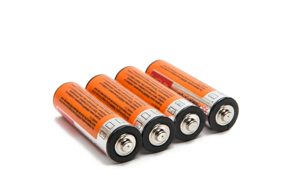 Elemento da bateria isolado — Fotografia de Stock