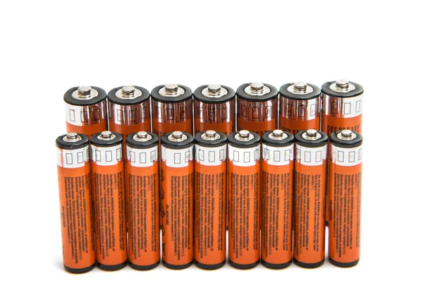 Batterieelement isoliert — Stockfoto