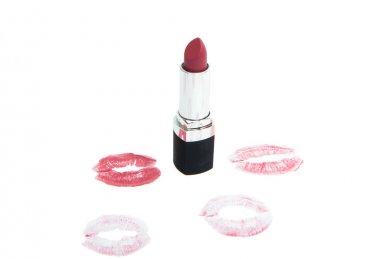 ruj işareti bulunan dudaklar 