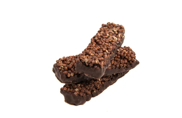 Chokladkaka isolerade — Stockfoto