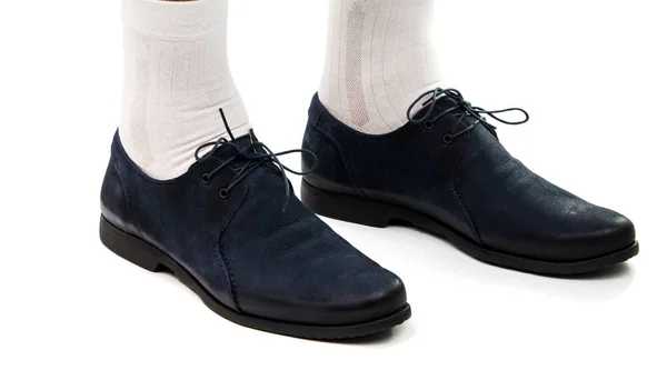 男性の足靴 — ストック写真