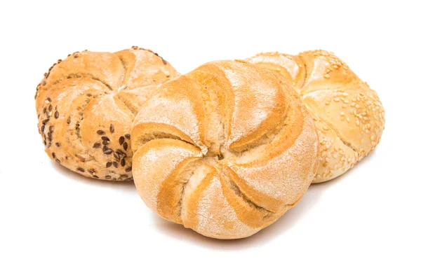 分離されたフランスのパン — ストック写真