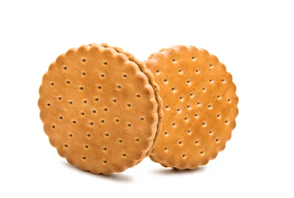 Подвійне печиво з шоколадом — стокове фото