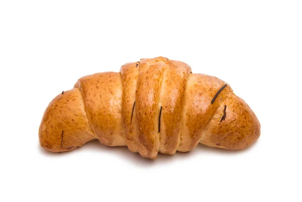 Large croissant baked — Stock Photo, Image