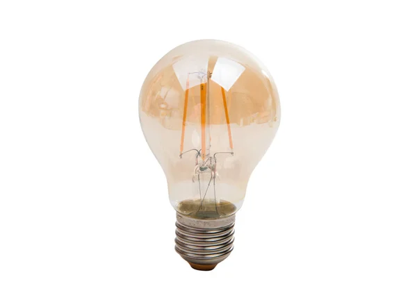 LED glödlampa isolerade — Stockfoto