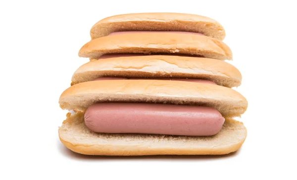 Hot dog isolato — Foto Stock