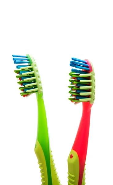 แปรงสีฟันอุปกรณ์ — ภาพถ่ายสต็อก
