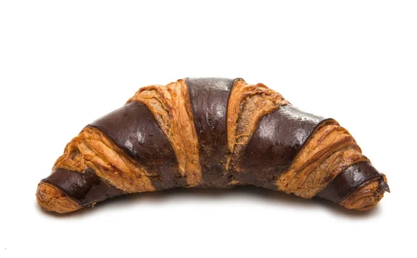 American chocolate croissant isolated — Stock Photo, Image