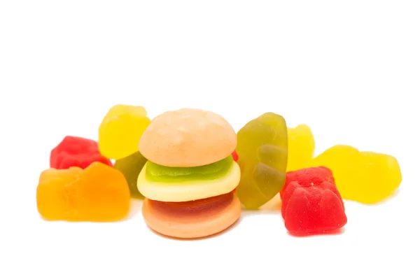Jelly permen makanan penutup — Stok Foto