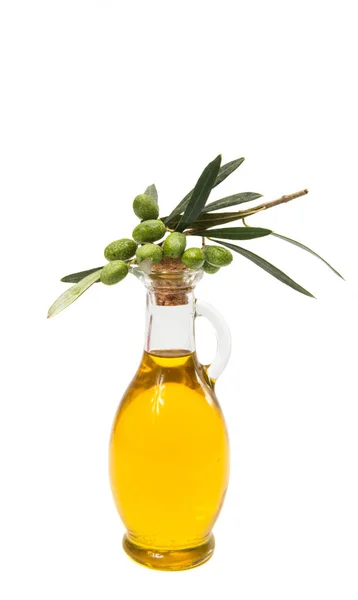 Butelka oliwy — Zdjęcie stockowe