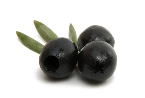 Olives grecques isolées — Photo